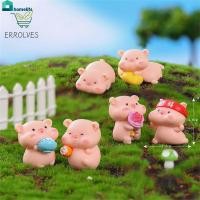 ราคา เครื่องประดับตกแต่งภูมิทัศน์ขนาดเล็ก ตุ๊กตาสัตว์หมูน้อยน่ารักสร้างสรรค์ พลาสติก อุปกรณ์ตกแต่งเดสก์ท็อปในรถยนต์ เครื่องประดับตกแต่งบ้านขนาดเล็ก (52200705942)