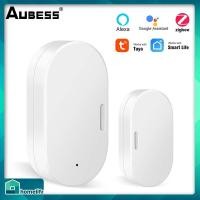 ราคา Aubess Tuya Zigbee เซนเซอร์ประตูหน้าต่างไร้สายเซนเซอร์เปิดประตูเพื่อความปลอดภั (14420008857)