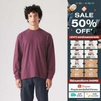 ราคา เสื้อยืด Levi s Men s Long Sleeve Authentic Pocket T Shirt (24186242465)