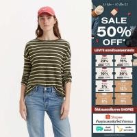 ราคา เสื้อยืด Levi s Women s Margot Long Sleeve T Shirt (26272147578)
