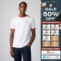 ราคา เสื้อยืดผู้ชาย Levi s Men s Retro Embroidered Ringer Tee (24695996887)