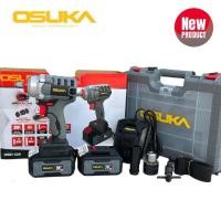 ราคา บล็อกไร้สาย บล็อคแบตเตอรี่ Osuka OSID520 แบต2ก้อน กล่องพลาสติก OSID LT520 แบต1ก้อน กล่องกระดาษ (9646636602)