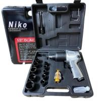 ราคา บล็อกลม 4 หุน บล๊อกลม NIKO NEW BOLIC EURO ของแท้ ชุดบล็อคลม twin hummer บล็อคลม 1 2นิ้ว บ็อกลม ลูกบ็อก ชุดบ็อก (1042693680)