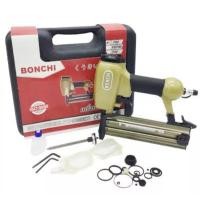 ราคา แม็กลม ยิงตะปู F50 BONCHI ปืนยิงแม็กลมขาเดี่ยว ขาเดี่ยว ปืนลม ปืนยิงตะปู แม็คลม ยิงไม้ ไม้ไผ่ ฝ้า เฟอร์นิเจอร์ (20579703081)