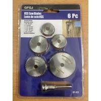 ราคา ใบตัดจิ๋วชุด 5 ใบ และ แกน 3 มม 6 ตัว ชุด เป็นใบเลื่อยวงเดือนขนาดเล็ก ใช้สำหรับงานตัดชิ้นงานเล็กๆ (21127802947)