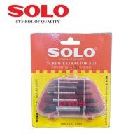 ราคา SOLO ดอกถอนเกลียวซ้าย ชุดถอนเกลียวซ้ายเซ็ต 5 ชิ้น ถอนเกลียวซ้าย ต๊าปถอนเกลียวซ้าย มีทุกขนาด NO 1005 (44365765781)