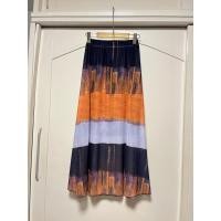 ราคา กระโปรง ขนาดฟรีไซน์ กระโปรงยาว ผ้ามุ้ง ซับทั้งตัว สวย เก๋ๆ เอว 26 30 สะโพก 36 40 ความยาว 37 (47701752542)