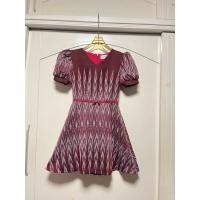 ราคา Raining Brand Z S เดรส ผ้าไทย แขนตุ๊กตา ซับทั้งตัว ซิปหลัง น่ารักๆ อก 32 เอว 25 สะโพก 36 ความยาว 30 (55351046518)