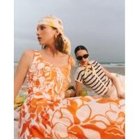 ราคา Jaspal brand Z S กระโปรงยาว ลายดอก สีส้ม มีกระเป๋าล้วง คลอใหม่ เอว28 สะโพก40 ความยาว35 (43473115916)