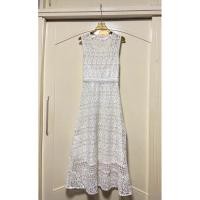 ราคา Lyn aloud brand Z Xs เดรสยาว ลูกไม้ฉลุ สีขาว ใส่ไปวัด ใส่ทำบุญ ใส่เที่ยวได้ อก32 เอว26 สะโพก36 ความยาว49 (42417671837)