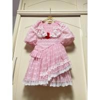 ราคา Widelia Real Z M เดรสลูกไม้ สีชมพูเจ้าหญิงมาก ผ้าเยอะมาก อก34 เอว28 สะโพกฟรี ความยาว32 (40167511779)