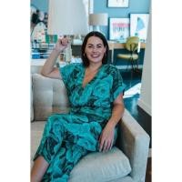 ราคา Zara brand Z L จั๊มกางเกงขายาว ลายกุหลาบ สีเขียว ผ้าใส่สบายๆ อก40 เอว30 สะโพก40 ความยาว51 (29491167371)