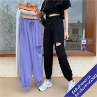 ราคา COGO กางเกงฮาเร็มเกาหลี ทันสมัยที่สุด กางเกงจ็อกเกอร์ขายาว กางเกงขาจั๊ม ฮิปฮอป ใส่ได้หญิงชาย xxl (3464971476)