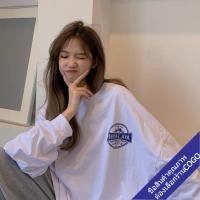 ราคา เสื้อยืดแขนยาวผู้หญิง oversize ฮิปฮอป เสื้อโอเวอร์ไซส์เกาหลี แฟชั่นวัยรุ่น สกรีนตัวหนังสือ xxl (4856787399)