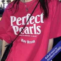 ราคา COGOเสื้อยืดแขนสั้นลําลองทรงหลวมสไตล์เกาหลี oversize เสื้อผ้าแฟชั่นวัยรุ่น เสื้อโอเวอร์ไซส์ลายตัวหนังสือ ผู้หญิงน่ารัก (21903911417)