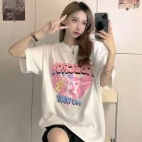 ราคา ใส่ได้ทั้งชายและหญิง oversize เสื้อผ้าวัยรุ่นแฟชั่นเกาหลี เสื้อยืดผู้หญิงสาวลายการ์ตูนน่ารัก ผ้านิ่มใส่สบายแฟชั่นฤดูร้อน (27722769638)