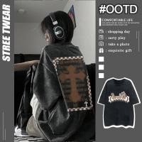 ราคา เสื้อยืดฟอกหลีก่อลากฝ้าย100 เนื้อผ้านิ่มม ใส่สบาย เสื้อโอเวอร์ไซส์ผู้หญิงวินเทจเท่ๆ สกรีนลายเท่ เสื้อยืดฟอกเฟดเทา M 3XL (28922089019)