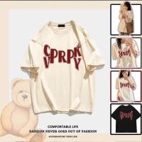 ราคา เสื้อสกรีนลายวินเทจผู้หญิง oversize เสื้อผ้าวัยรุ่น สไตล์เกาหลี เสื้อยืดคู่รักโอเวอร์ไซส์แขนสั้น ใส่ได้ทั้งชายและหญิง (24810388088)