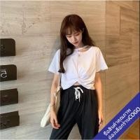 ราคา COGO เสื้อครอปแขนสั้นสีพื้นสีน่ารัก เอวลอย ท็อป เสื้อผ้าแฟชั่นเกาหลี เสื้อยืดวัยรุ่น (11900558568)