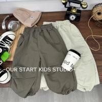 ราคา กางเกงขายาวเด็ก เด็กชาย ชายเกาหลี สีพื้น ขาจั๊ม (41502447940)