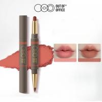 ราคา OUTOFOFFICE Lip Liner Double Head Lip Liner Lip Balm Pencil ลิปสติกกันน้ํา Double Head Lip Liner (44270691060)