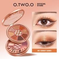 ราคา O TWO O Love Color Mark Nine Color Eyeshadow Palette Earth Eyeshadow Palette (41801255880)