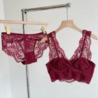 ราคา สไตล์เดียวกัน หรูหราสูงชุดชั้นในลูกไม้เต็มรูปแบบบางสไตล์เซ็กซี่ไร้สายเสื้อกั๊ก ชุดชั้นใน ชุด (28770059286)