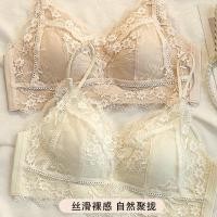 ราคา U Shaped สวยกลับชุดชั้นในลูกไม้ฝรั่งเศสผู้หญิงไร้สายเซ็กซี่สวยกลับสามเหลี่ยมถ้วยสลิง Bra (44013746357)