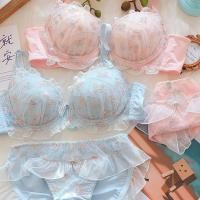 ราคา ญี่ปุ่นหวานน่ารักสาวชุดชั้นในลูกไม้ชุดชั้นในชุดแหวนเหล็กบางขนาดใหญ่รวบรวม (29468536729)