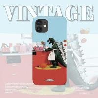 ราคา Godzilla Monster Apple 15PROเคสโทรศัพท์เหมาะสําหรับiPhone14 13 12 Creative 11 Film Hard Case X 5YR4 (42117834601)