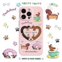 ราคา สุนัขรูปหัวใจเหมาะสําหรับเคสโทรศัพท์ Apple 16promax เหมาะสําหรับ iPhone15 สไตล์ใหม่ 14 การ์ตูน 13 เคสแข็ง 12 MWAK (40467829918)