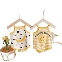 ราคา ชุดแซลมอนแขนสั้นสำหรับทารก ทำจากฝ้ายคุณภาพดี เหมาะสำหรับเด็กผู้ชายและผู้หญิง (43274244751)