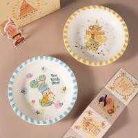 ราคา พร้อมส่ง ลิขสิทธิ์แท้ TWINKLE TWINKLE เซตจานเซรามิค 2 ใบ ลาย twinkle ใช้กับไมโครเวฟได้ (29367169619)