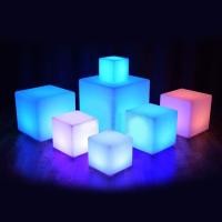 ราคา เก้าอี้ลูกบาศก์เรืองแสง ทรงสี่เหลี่ยม มีไฟ LED กันน้ํา ชาร์จไฟได้ อเนกประสงค์ (8384431961)
