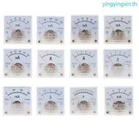 ราคา YIN แบบพกพา Ampmeter Analog Amp Gauge Meter Current แผงเมตร Gaue สําหรับ Auto Circuzu (57000462502)