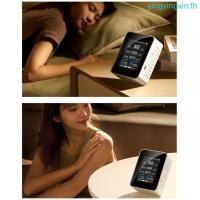 ราคา YIN Air Quality Monitors Indoor Air Quality Monitors สําหรับ CO2 TVOC ความชื้นอุณหภูมิมัลติฟังก์ชั่น Air Pollution Det (49850472701)