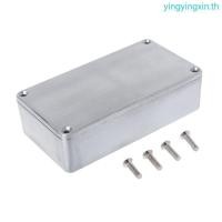 ราคา YIN Effect กล่องอลูมิเนียมโลหะไฟฟ้าสําหรับกรณีเครื่องมือกีตาร์ DIY (46650482752)