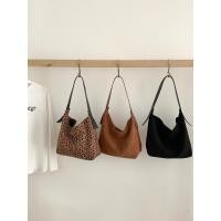 ราคา กระเป๋าสไตล์เกาหลีกระเป๋าสะพายไหล่หนังกลับสำหรับผู้หญิงฤดูใบไม้ร่วงและฤดูหนาวกระเป๋ารักแร้ย้อนยุคเรียบง่ายสำหรับผู้หญิงกระเป๋าหนังกลับแฟชั่นลายเสือดาว (29365737434)