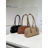 ราคา กระเป๋าบาแกตต์หนังกลับฤดูใบไม้ร่วงดีไซน์เย็บหนังเรียบง่ายกระเป๋ารักแร้กระเป๋าสะพายไหล่แฟชั่นตุ๊กตาแมทช์ลุคง่ายสำหรับผู้หญิง (26106830513)