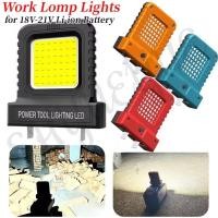 ราคา MAKITA อุปกรณ์เสริมเครื่องมือไฟฟ้า LED โคมไฟทํางานสําหรับ MakitaMlwaukeeDewaltBoschDayi Lomvum Zhipu 18V 21V Li ion แบตเตอรี่ไฟฉุกเฉิน (48600531892)