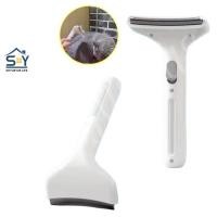 ราคา SHYUE Pet Deshedding Brush with Curved Detangling Comb for Cat and Dogs Thinning ลดขนร่วงแมว Dog Reduction Hair Loss Tool (49800376140)