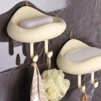 ราคา กล่องสบู่เมฆ ติดผนังในครัวเรือนแบบไม่เจาะรูพร้อมกล่องหลุมห้องน้ําท่อระบายน้ําที่แขวนชั้นเก็บของ (41174118326)