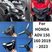 ราคา สําหรับ HONDA ADV 150 160 2019 2023 รถจักรยานยนต์ ABS ด้านหน้า Fairing จมูก Beak ฝาครอบต่ํา Winglet Extension Cowl ไฟหน้าอุปกรณ์เสริมฝาครอบ (42068417361)