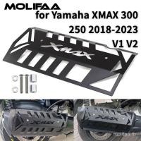 ราคา สำหรับ Yamaha XMAX 300 250 2018 2023 V1 V2 ฝาครอบท่อไอเสีย รถจักรยานยนต์ แผ่นกันความร้อน อุปกรณ์ตกแต่ง การ์ด สแตนเลส (24841377350)