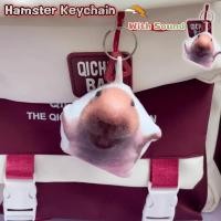 ราคา พวงกุญแจหนูแฮมสเตอร์พร้อมเสียง จี้หนูแฮมสเตอร์ตลกอุปกรณ์เสริมกระเป๋าของขวัญวันเกิด (40401921024)