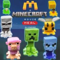 ราคา 2025 McDonalds Minecraft ภาพยนตร์สะสมตัวเลข Happy Meal ของเล่นบล็อกตัวต่อของเล่นสําหรับของขวัญเด็ก (27633419108)