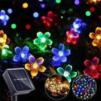 ราคา การชาร์จพลังงานแสงอาทิตย์ ไฟตกแต่งLED สตริงดอกพีชพลังงานแสงอาทิตย์ ไฟตกแต่งสวนกันน้ำกลางแจ้ง (23667725712)