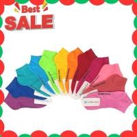 ราคา ถุงเท้าแฟชั่น ถุงเท้าหลายสี ถุงเท้าข้อสั้น (56401531210)