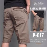 ราคา Goodwin P017 กางเกงขาสั้น ผู้ชาย สามส่วน ผ้าคอตต้อน สีพื้น ยาว 22 5 23 5 นิ้ว ไซส์ 30 38 Goodwin Brand (19173802981)