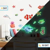 ราคา Ocean Fish Turtle สติ๊กเกอร์เรืองแสงตกแต่งสติ๊กเกอร์ติดผนังเรืองแสงสติ๊กเกอร์เรืองแสง (24346512888)